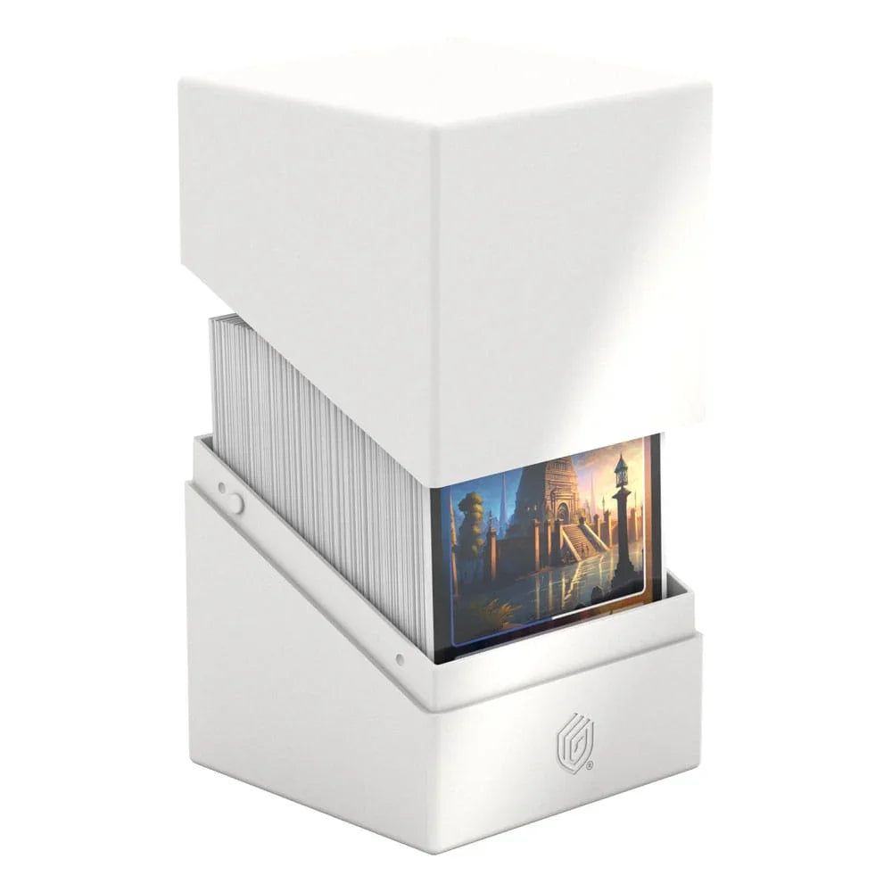 Ultimate Guard: Deck Box – Boulder 100+ – Solid White