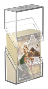 Ultimate Guard: Deck Box – Boulder 40+ – Transparent