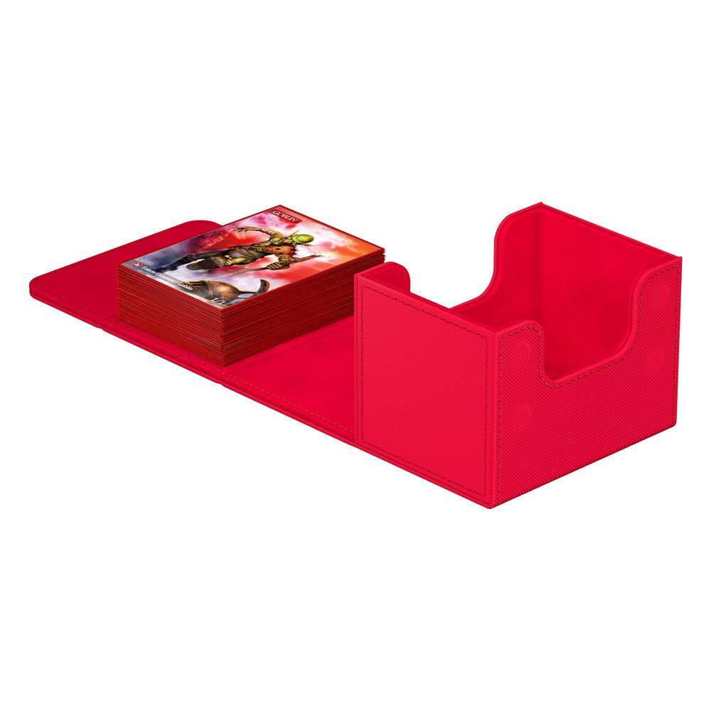 Ultimate Guard: Deck Box – XenoSkin Monocolor Sidewinder 100+ – Red