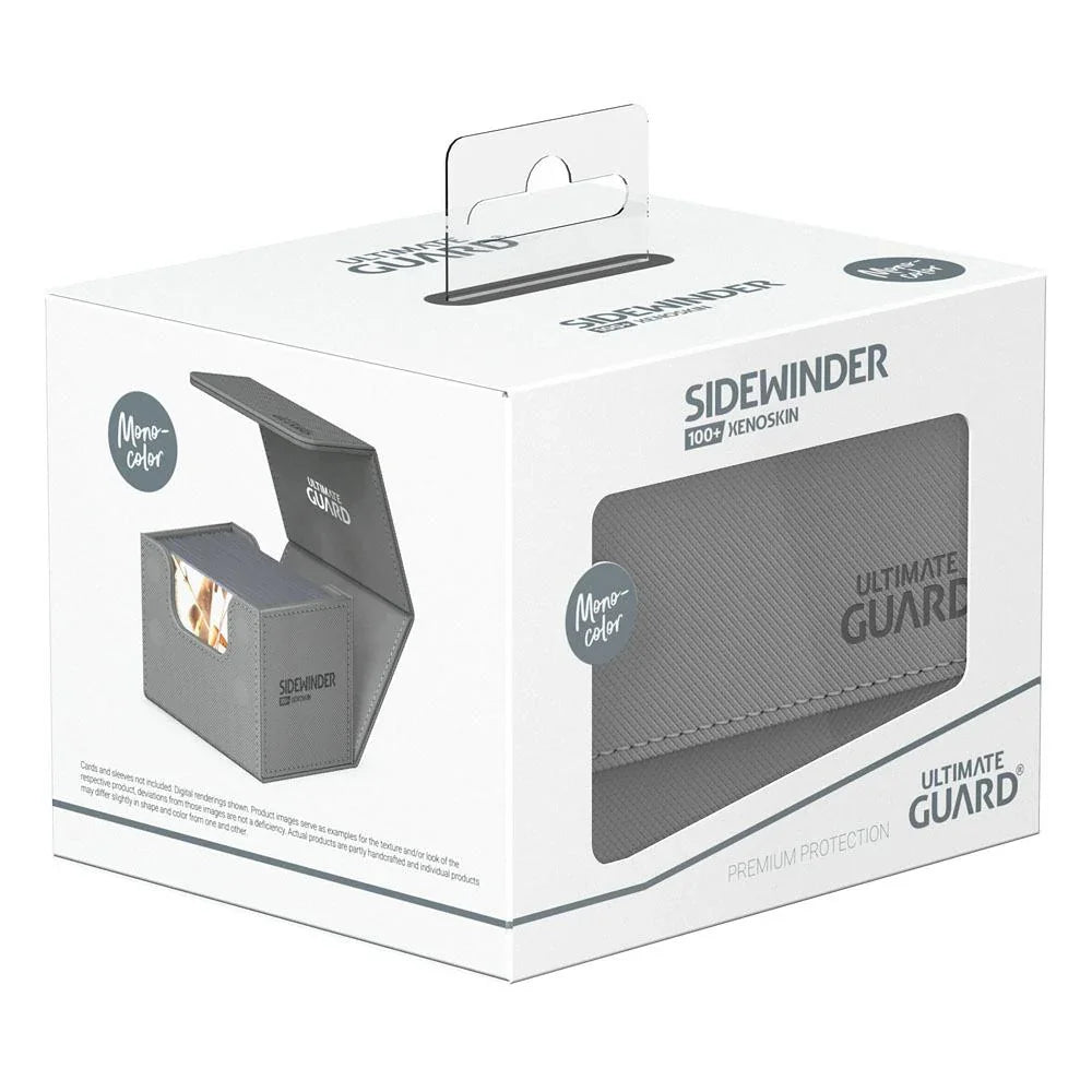Ultimate Guard: Deck Box – XenoSkin Monocolor Sidewinder 100+ – Grey