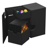 Ultimate Guard: Deck Box – XenoSkin Monocolor Flip'n'Tray 100+ – Black
