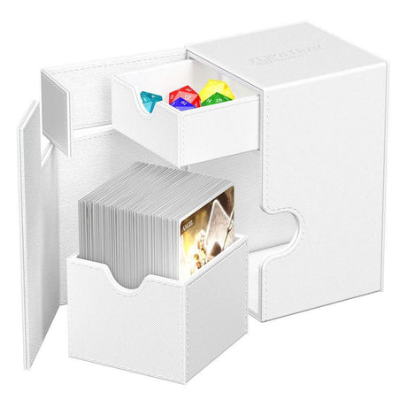 Ultimate Guard: Deck Box – XenoSkin Monocolor Flip'n'Tray 100+ – White