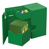 Ultimate Guard: Deck Box – XenoSkin Monocolor Flip'n'Tray 100+ – Green
