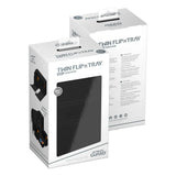 Ultimate Guard: Deck Box – XenoSkin Monocolor Twin Flip'n'Tray 200+ – Black