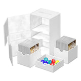 Ultimate Guard: Deck Box – XenoSkin Monocolor Twin Flip'n'Tray 200+ – White