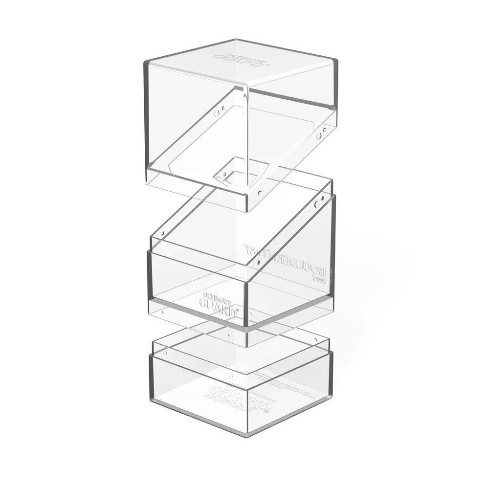 Ultimate Guard: Deck Box – Boulder'n'Tray 100+ – Clear
