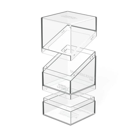 Ultimate Guard: Deck Box – Boulder'n'Tray 100+ – Clear
