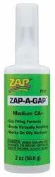 Zap Adhesive-A-Gap Ca+ 2Oz (Green) Pacer - Gap Games