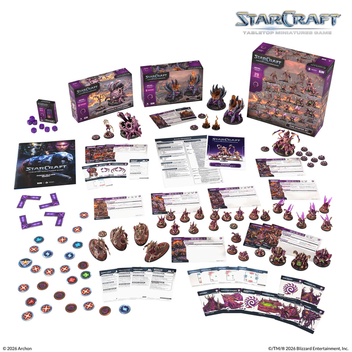 Starcraft Miniatures Games: Zerg Bundle - Pre-Order (Q4)