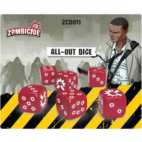 Zombicide 2nd Edition All Out Dice Pack - Gap Games