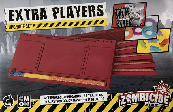 Zombicide 2nd Edition Extra Players Upgrade Pack - Gap Games