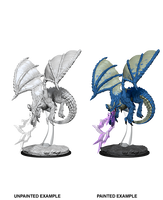 D&D Nolzurs Marvelous Unpainted Miniatures Young Blue Dragon - (LC) - Gap Games