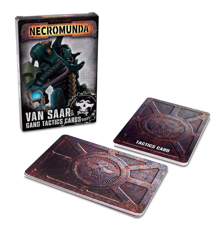 Necromunda: Van Saar Gang Tactics Cards - Gap Games