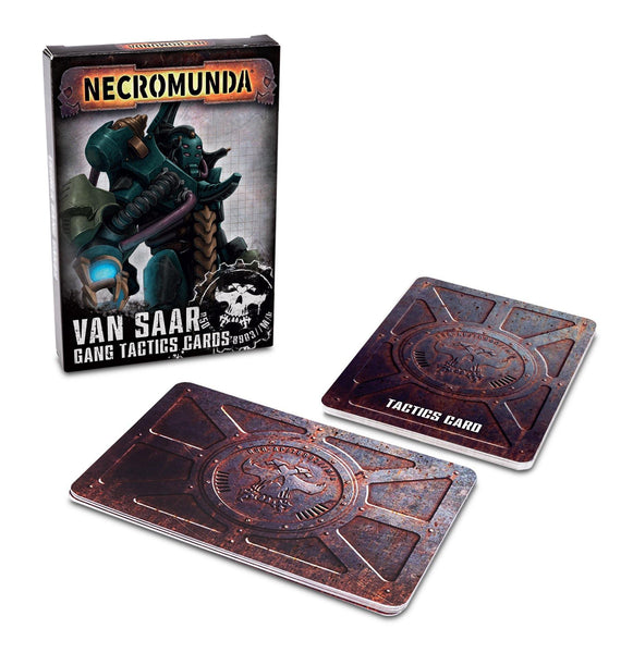 Necromunda: Van Saar Gang Tactics Cards - Gap Games